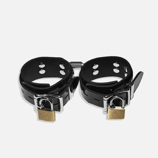 Rubber Wrist Guards with Pin Buckles（Handcuffs/Anklets)