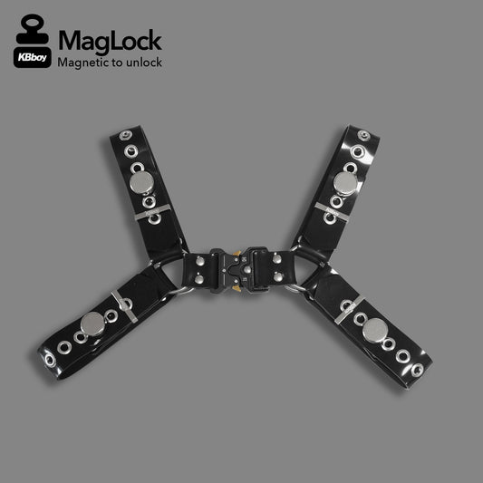 MagLock Series Rubber Harness with Tactical Buckle