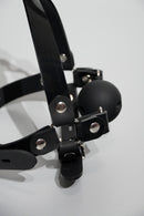 Silicone Harness Ball Gag