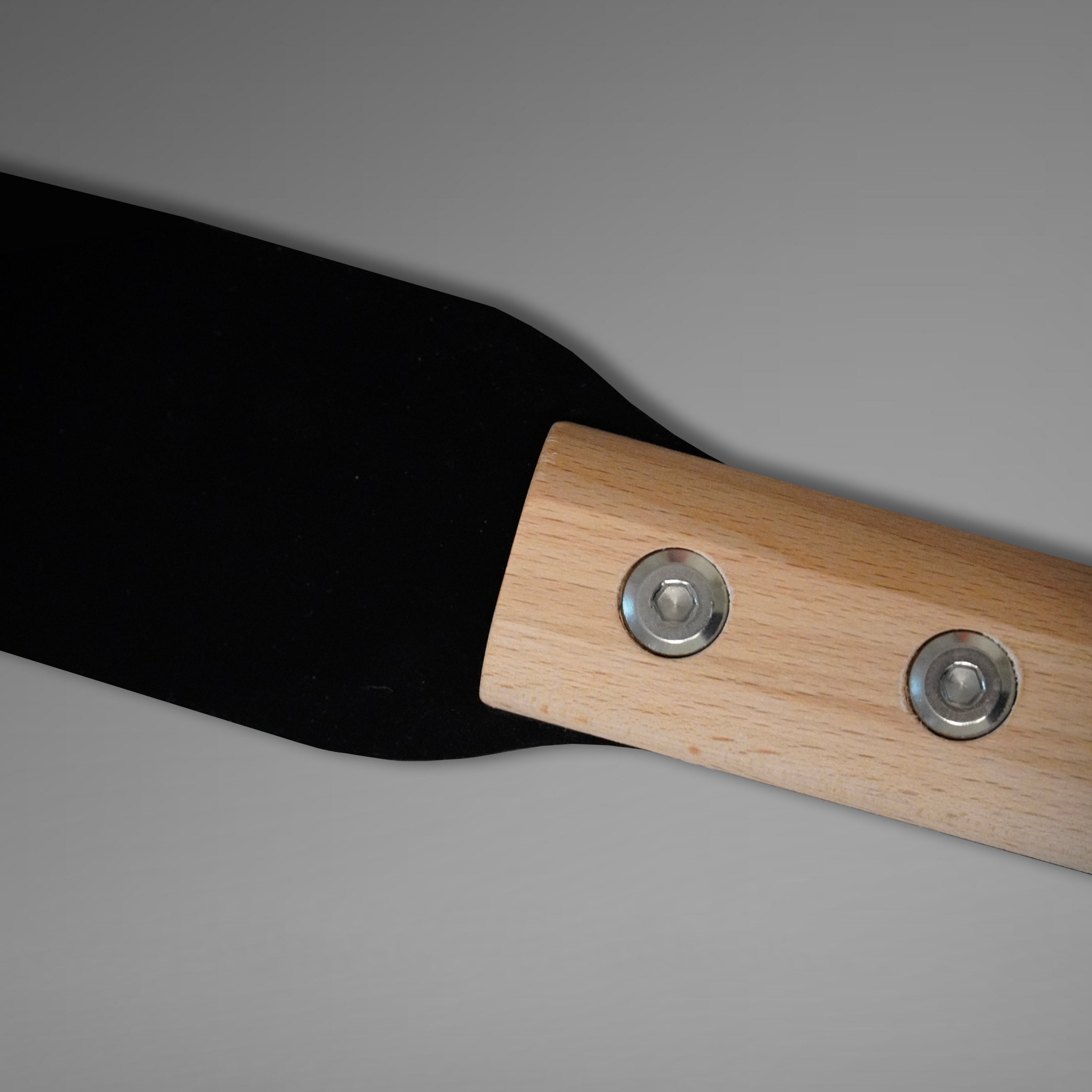 Rubber Spanking Paddle with Wooden Handle